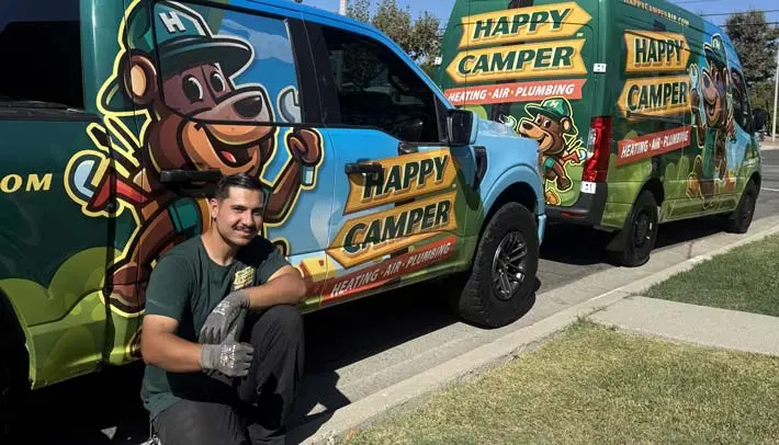 happy Happy Camper Heating, Air, Plumbing customers